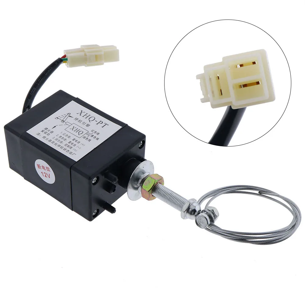 

Solenoid Valve XHQ PT Valve Engine Stop Solenoid Electric Throttle with High Temperature Resistance for 12V Applications