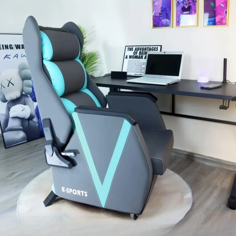

New e-sports Internet cafe sofa chair game hall single integrated reclining lazy back office chair Internet cafe sofa DX-03
