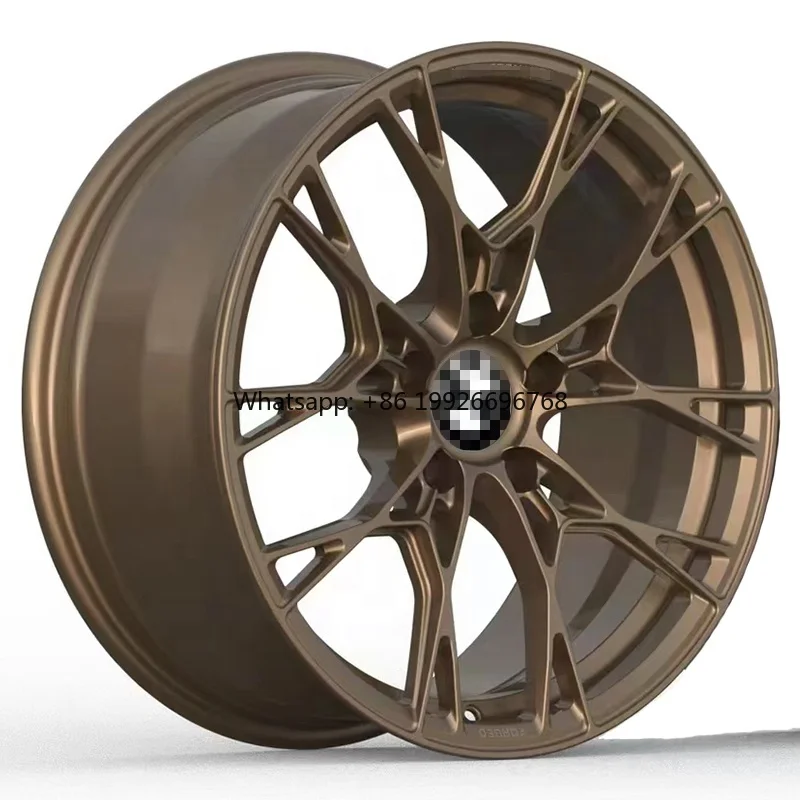 

Bronze 5X120 Custom Forged Wheels for Mercedes-Benz BMW Audi 18-inch Passenger Car Wheels