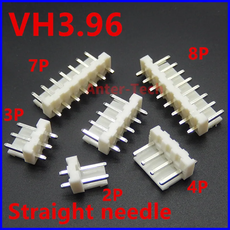 10PCS VH 3.96mm 2P 3P 4P 5P 6P 7P 8Pin Male Plug   Female Housing   Terminals VH3.96 Connector