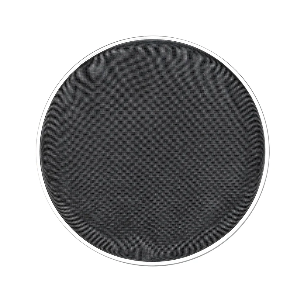 SLADE 10Inch Nylon Silent Mute Drum Skin Mesh Drum Head Black Double Layer Nylon For Bass Drum Percussion Instrument Accessories