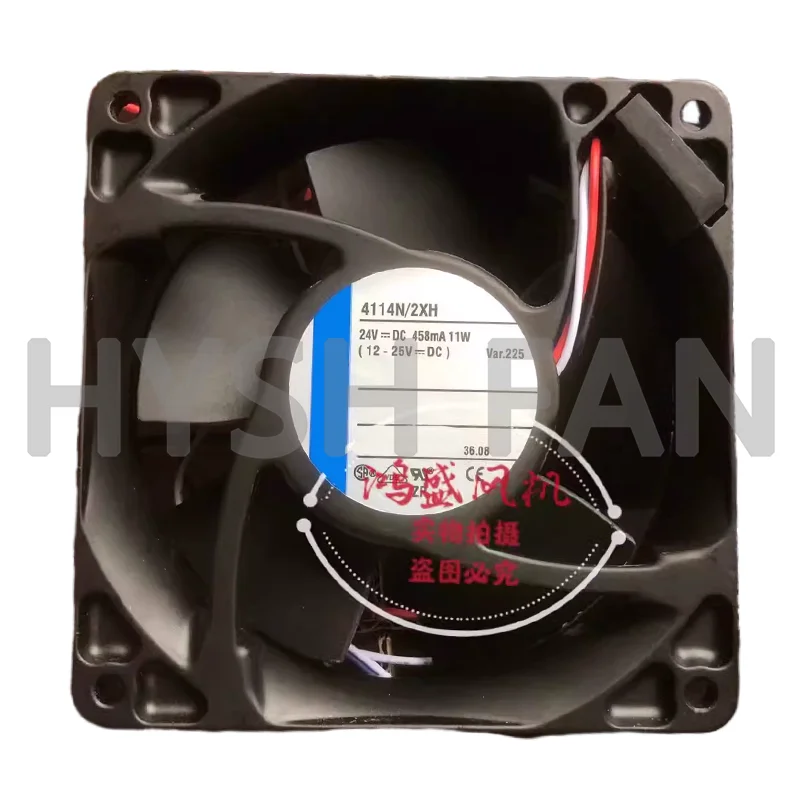 4114N/2XH New Original 24V 11W 458mA Three-wire Inverter Cooling Fan