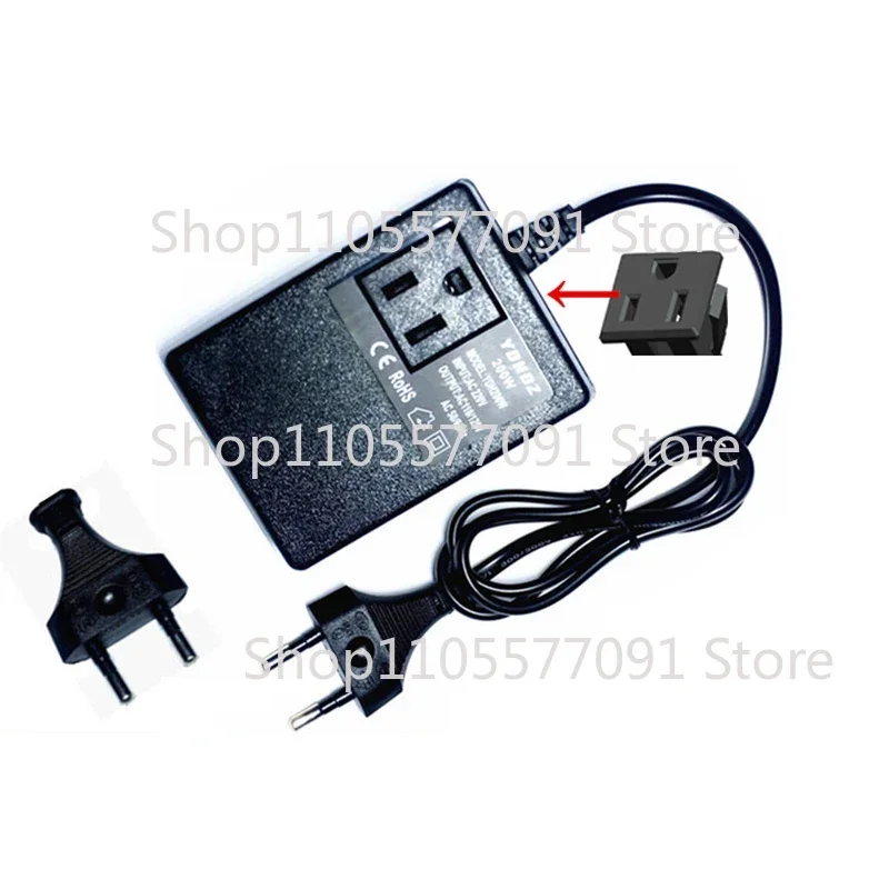 200W Voltage Converter 220V To 110V Transformer Step Down Transformer Voltage Converter Travel Adapter EU Plug Inverter понижающ
