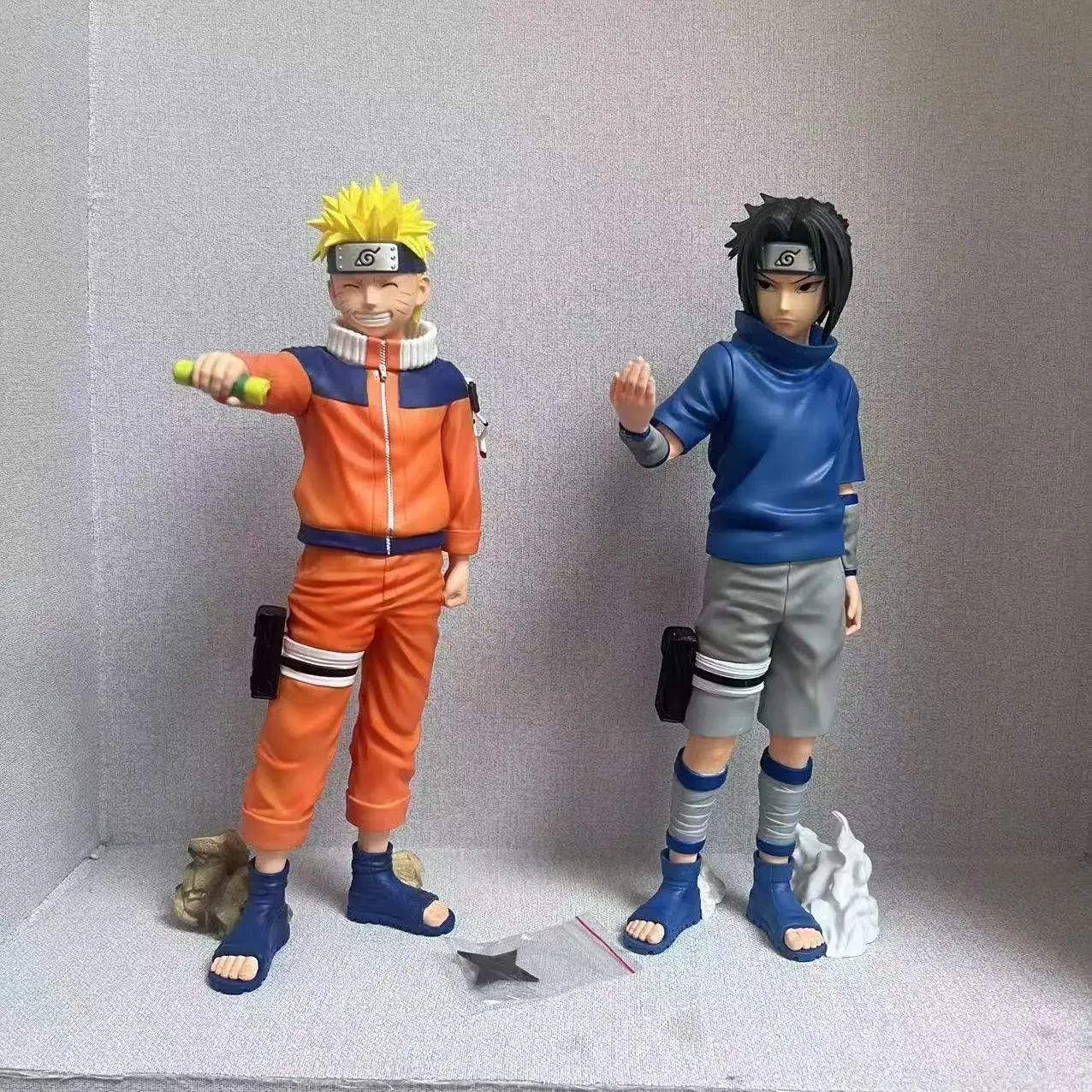 26cm Anime Naruto Uzumaki Naruto Growing Up Blood Wheel Eye Childhood Sasuke Action Figure Collection Model Toys Christmas Gift