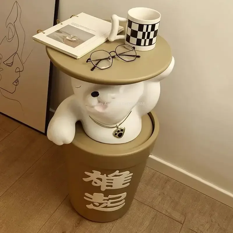 

Hot Cute Bear, Nordic, Storage, Large, Floor, Ornament, High Sense, Light Luxury, TV Cabinet, Art