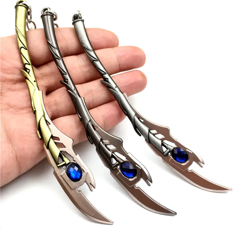 Wholesale 20PCS The Endgame Scepter Keychain Metal Key Chains Weapon Model llaveros Key Accessories For Men Women Gift Free Ship