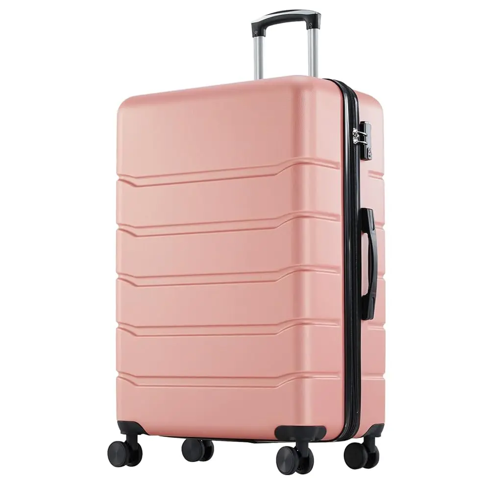

28 Inch Luggage, Hardside Suitcase with Spinner Wheels, Lightweight ABS Hard Shell Travel Luggage, Rolling Suitcase with TSA
