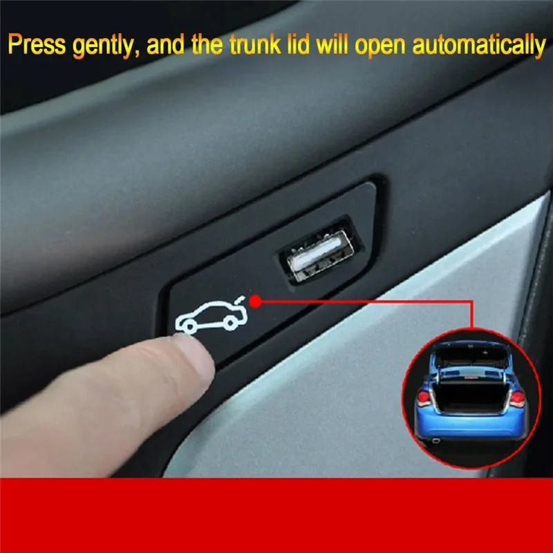 

AR-Car Trunk Switch Button Assembly For Cruze LHD Luggage Box Open And Close Button Switch Assembly