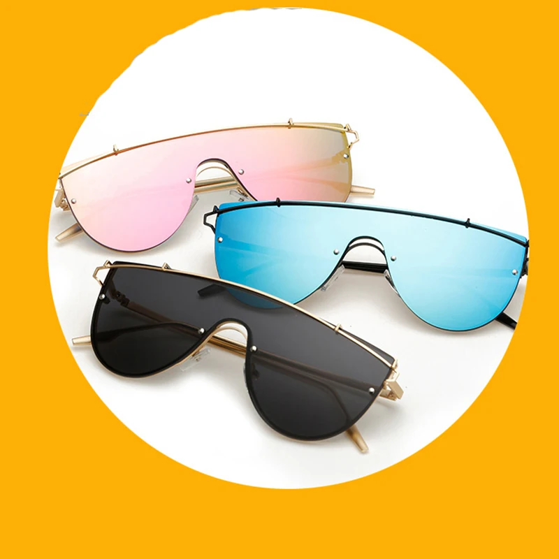 Плоские высококачественные солнцезащитные очки для мужчин и женщин, зеркальные аксессуары, горячая Распродажа 2023, Новое поступление