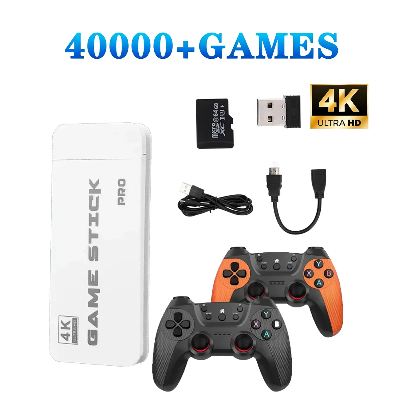 Arcade Vibes - New M15 4K 40000+ Games Wireless