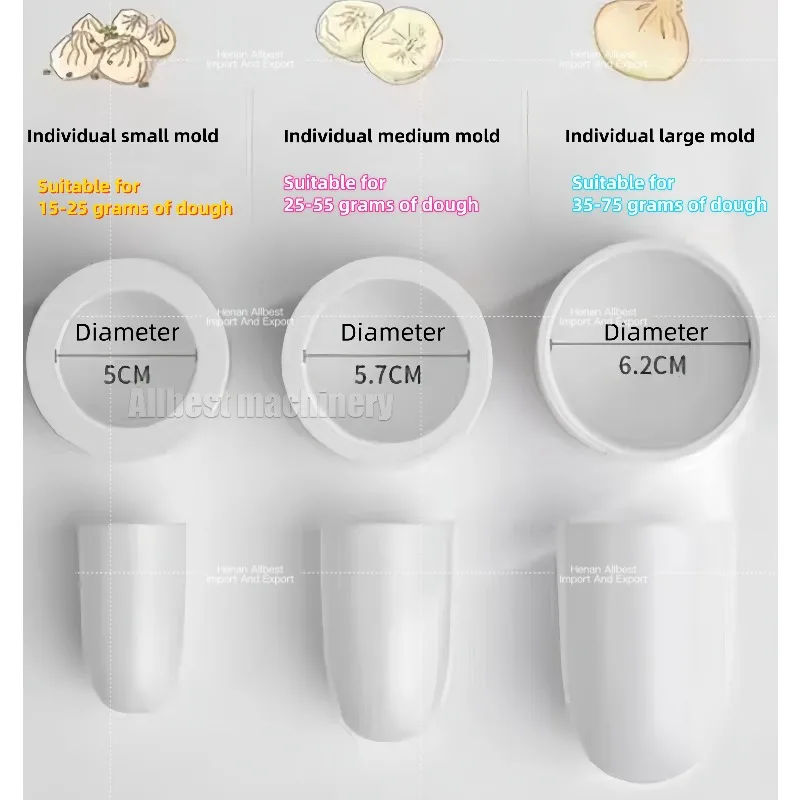 Ruimtebesparende handmatige gestoomde gevulde broodjesmachines Mini Shaomai Kubba-machine