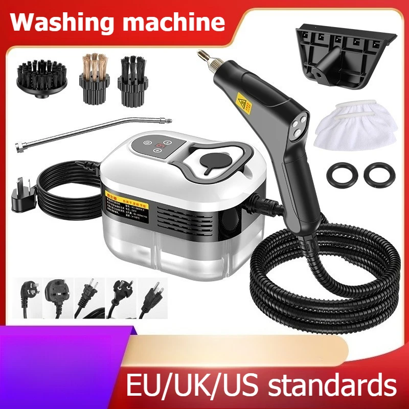 Intelligent High Temperature Steam Cleaner, Multi-Purpose Sanitizing Steamer For Kitchen Hood Bathroom Fabric UpholsteryCleaning