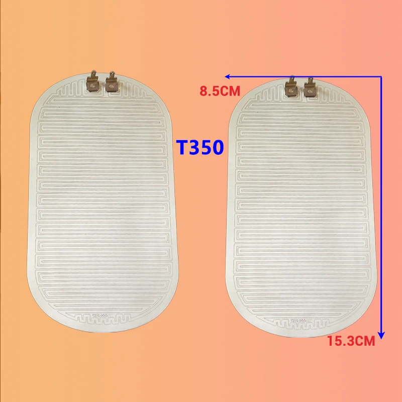 (T350) 15CM x 8.5CM Car Side Mirror Heating Pad Quick Remove Fog/Rainwater/Frost Auto Side mirror Heating  Vehicle Universal 12V