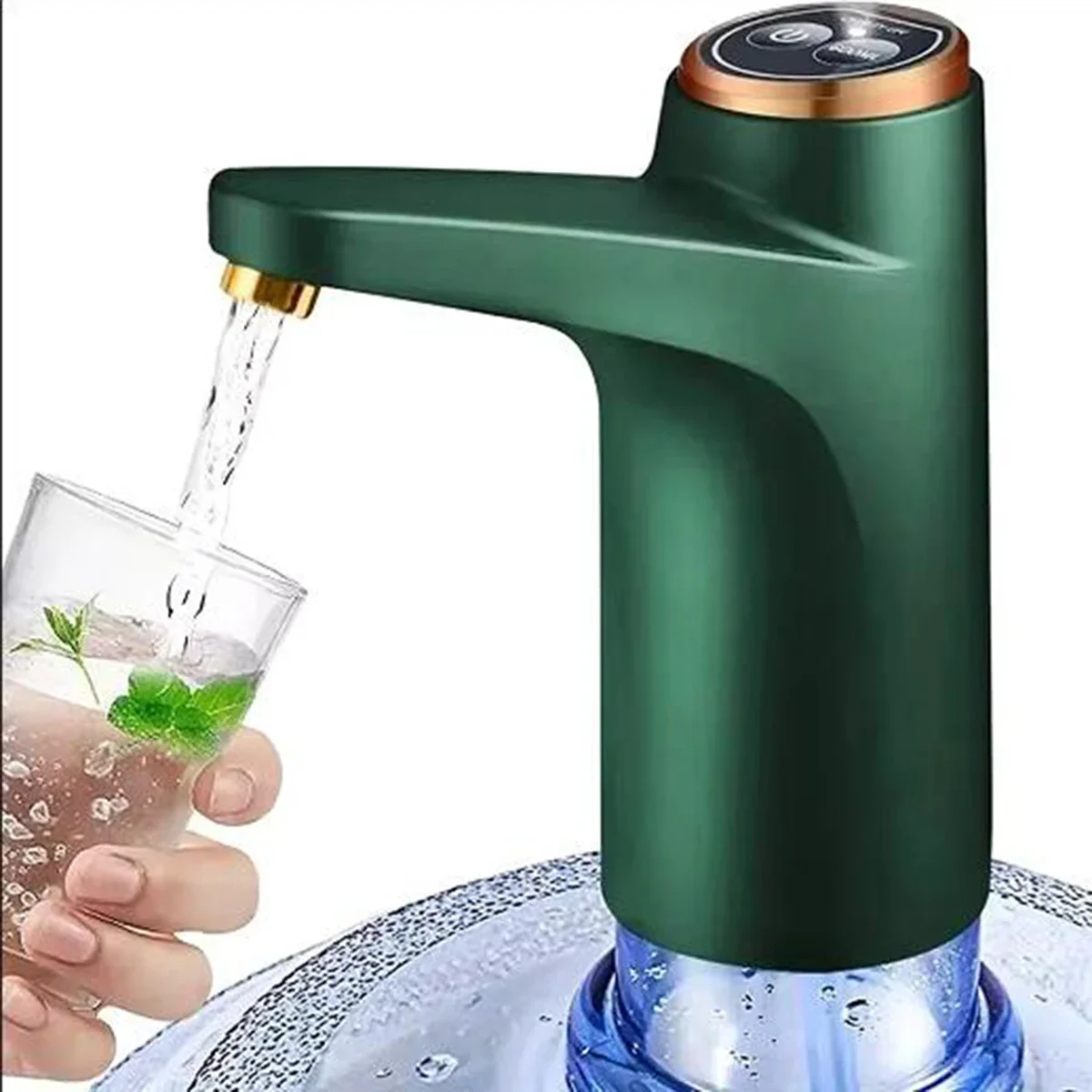 Dispensador de agua eléctrico automático, bomba de agua con barril USB, botella de agua, interruptor de botella para beber de galones, aparatos de tratamiento