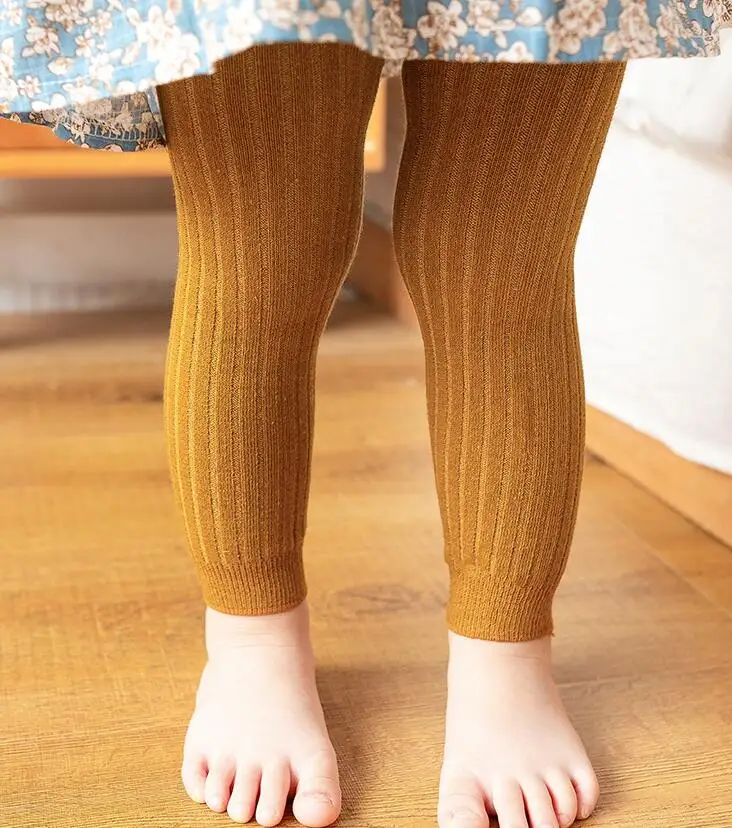 Girl Tights Spring Autumn Baby Pants Newborn Girls Leggings Soild Color Cotton Pants Kids Children Leggings Christmas gift
