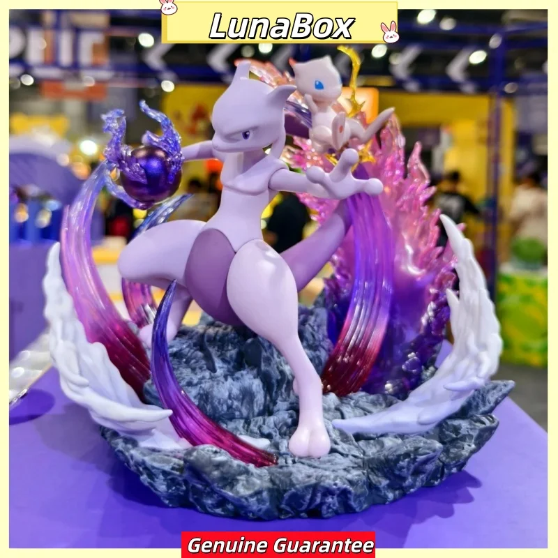 

Подлинные аниме-фигурки покемонов Mewtwo and Mew Funism, оригинальная домашняя модель, фигурка, настольная коллекция, украшения, игрушки, подарки