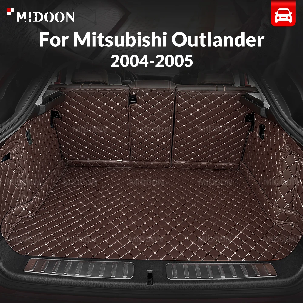 

Коврик в багажник для Mitsubishi Outlander 2004-2005, полная защита, защита от загрязнений, аксессуары для салона автомобиля