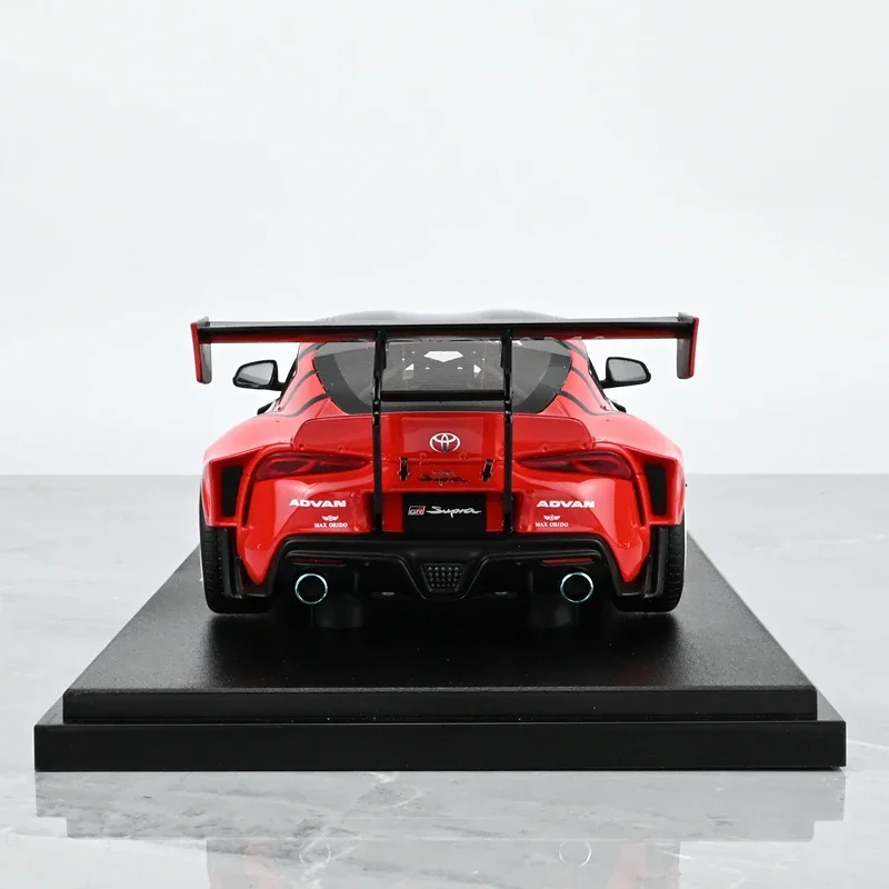 GT Spirit 1/18 Toyota Supra GR By Advan Alloy Toy Motor Vehicle Diecast Metal Model Gifts