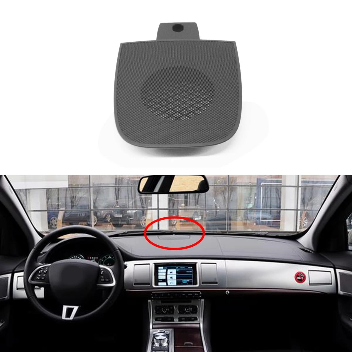 Car Instrument Panel Speaker Cover for JAGUAR XF X250 2009-2013