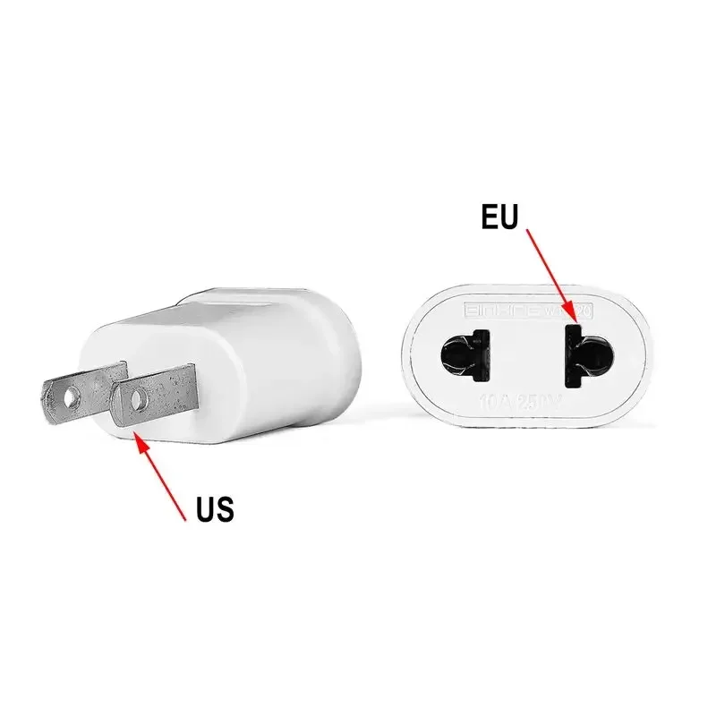 US/EU/AU Power Plug Adapter European Socket EU To US Plug Adapter Electric Charger Socket Japan China Americana AC Converter