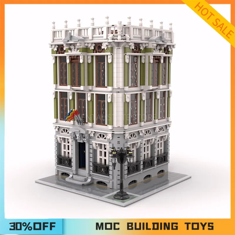 

3749 шт. индивидуальные MOC модульные строительные блоки, технологические кирпичи, сделай сам, креативная сборка, образовательная игрушка, праздничные подарки