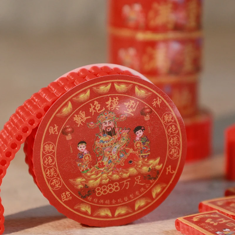 บ้านตุ๊กตาจิ๋ว ของเล่นประทัดปีใหม่ ของตกแต่งบ้าน ของเล่นเสริมสร้างจินตนาการ