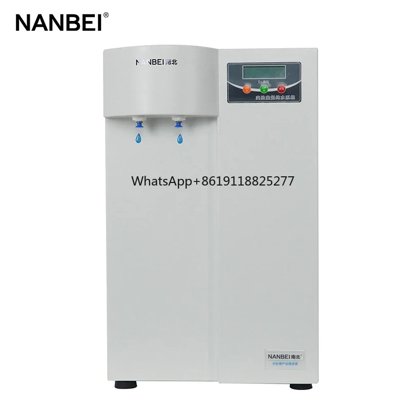 Water treatment machine lab double distilled ultrapure water system