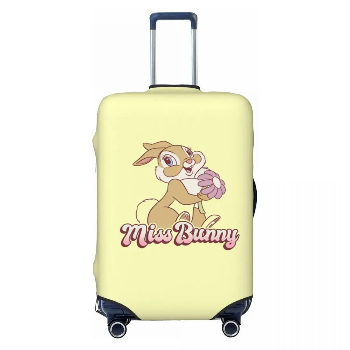 

Custom Bambi Miss Bunny Luggage Cover Funny Suitcase Protector Covers Suit For 18-32 inch