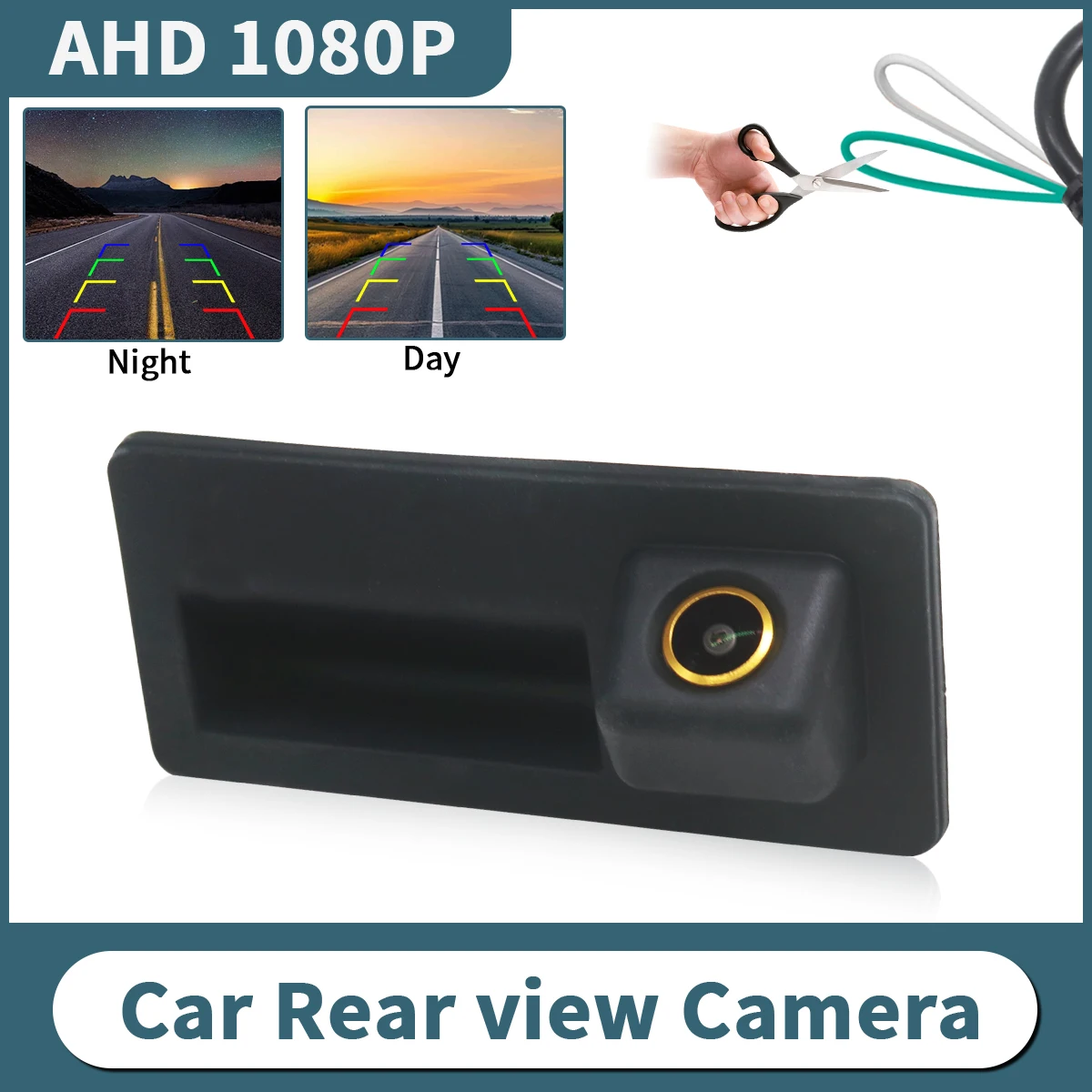 

AHD 1080P 170 ° Камера заднего вида для автомобилей VW Volkswagen Golf Passat B7 B6 Tiguan Jetta MK6 Audi A3 A4 A5 Q5 A6 B6
