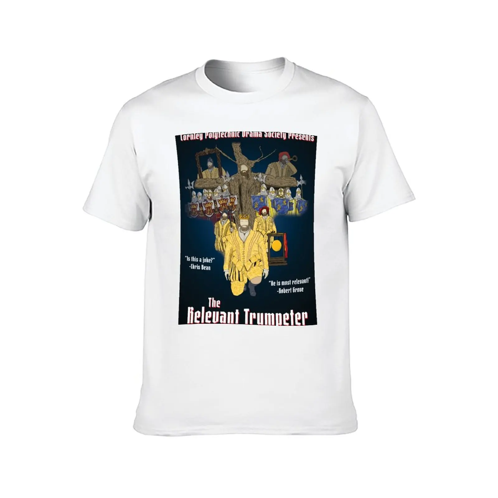 The Relevant Trumpeter Movie Poster T-Shirt quick drying sweat men t shirts high quality