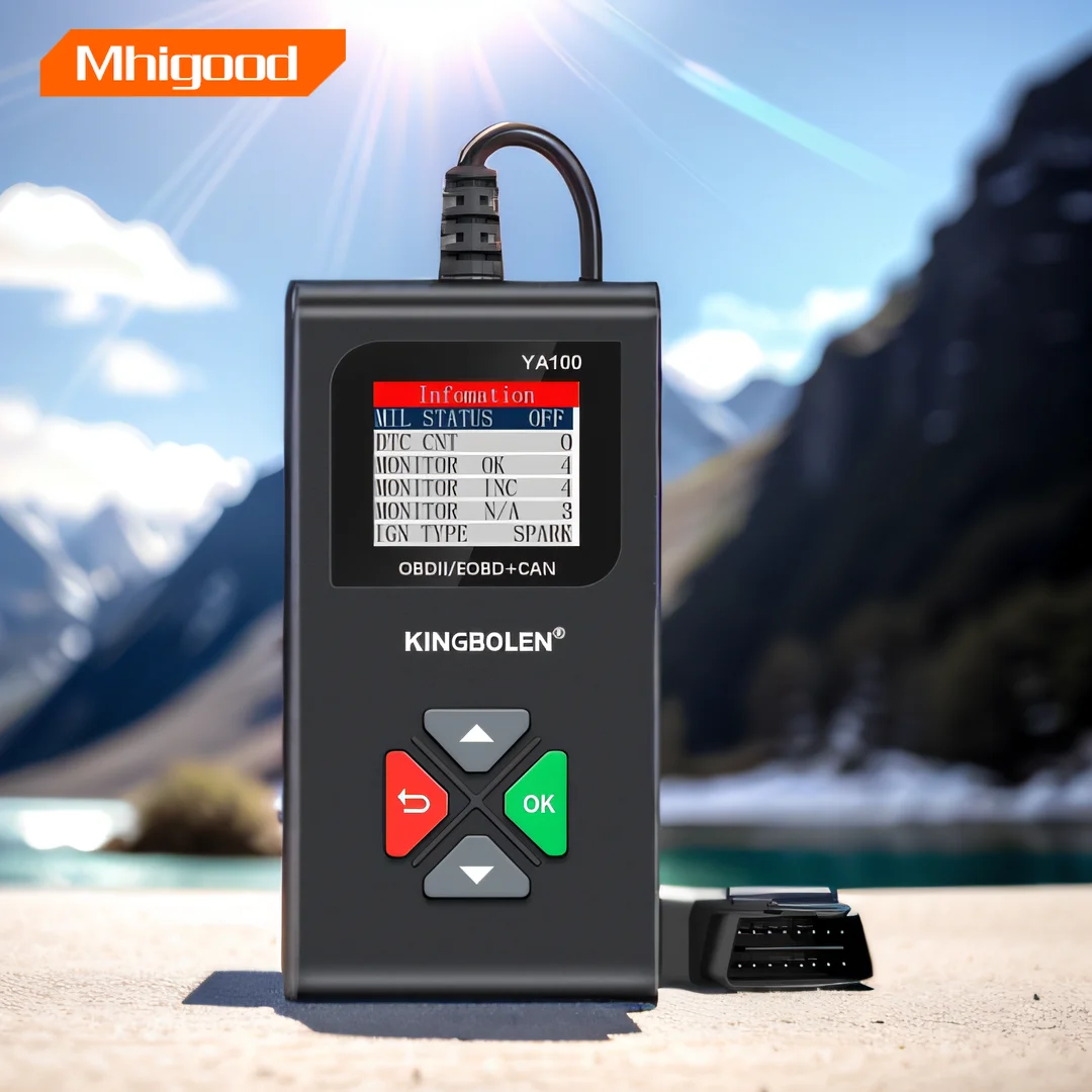 Диагностические инструменты YA100, сканер для считывания кодов автомобиля, OBD2, YA101 YA201 PK elm327 LAUNCH CR3001