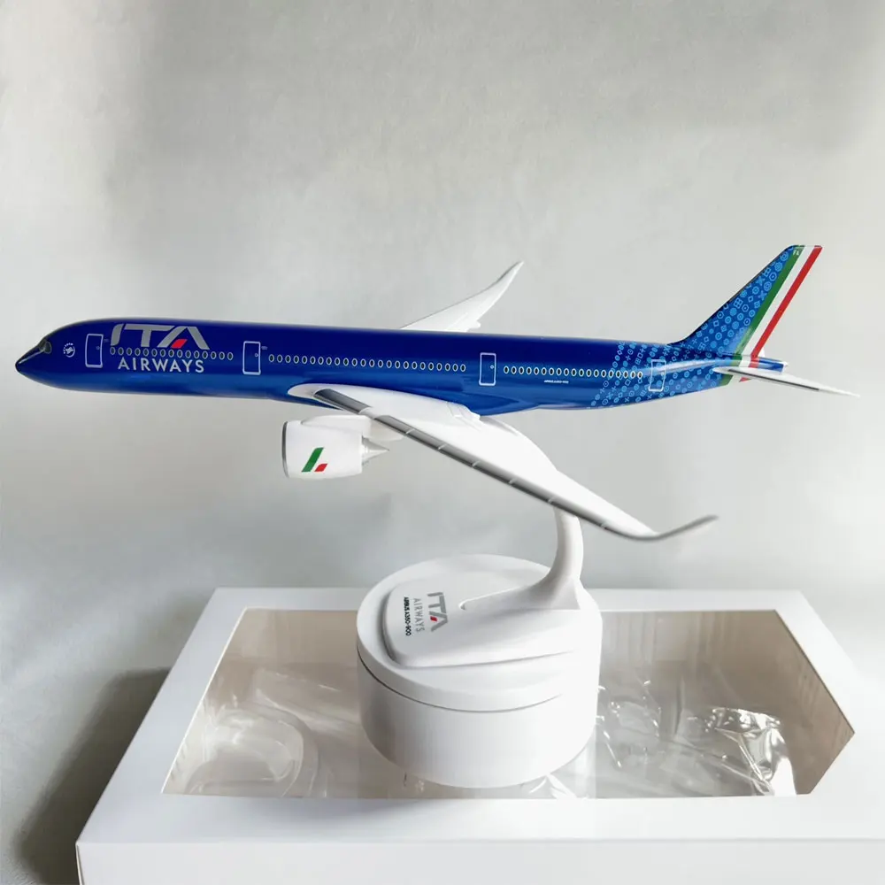 

1/200 Scale A350-900 Italy ITA Airline Aircraft Plastic ABS Assembly Plane Model Airplanes Model For Collection Halloween Gift