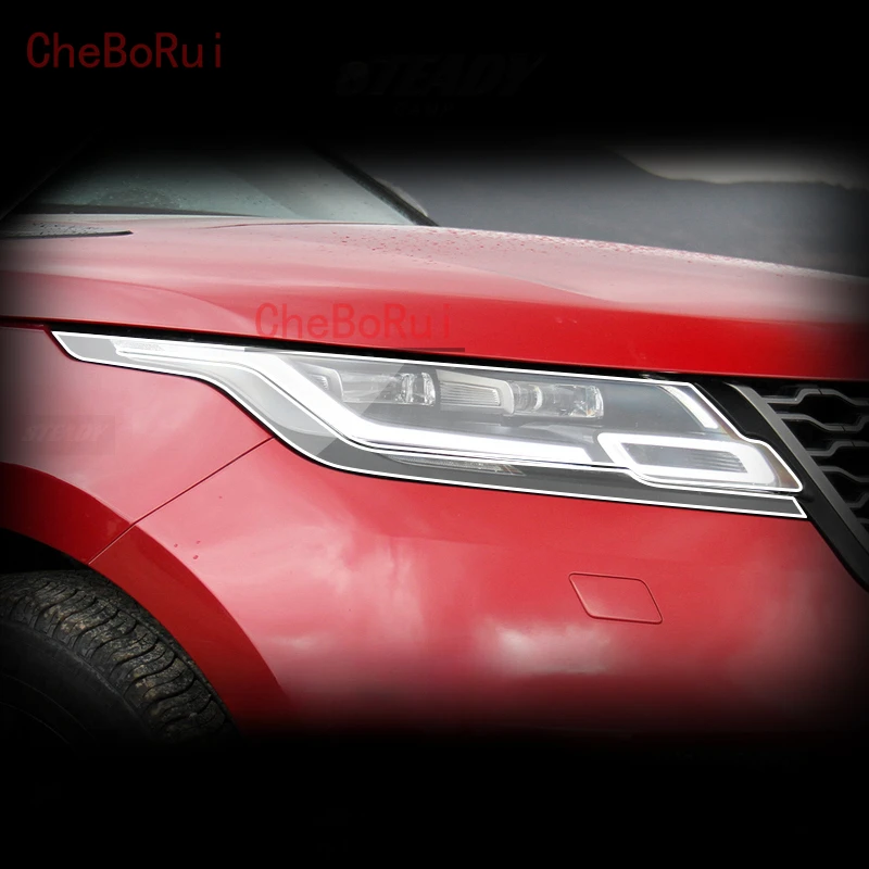 

Для Land Range Rover Velar 2018-2022 2023Car внешняя фара от царапин ТПУ Защитная пленка для ремонта от царапин аксессуары