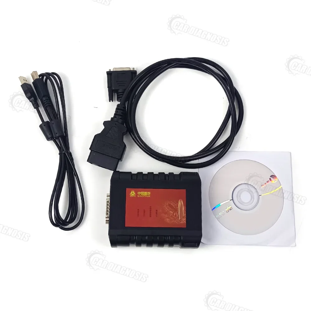 For Sinotruk EOL OBD diesel Diagnostic Kit DENSO Common Rail Engine for Sinotruck WeiChai Diagnostic Tool+getac v110 laptop