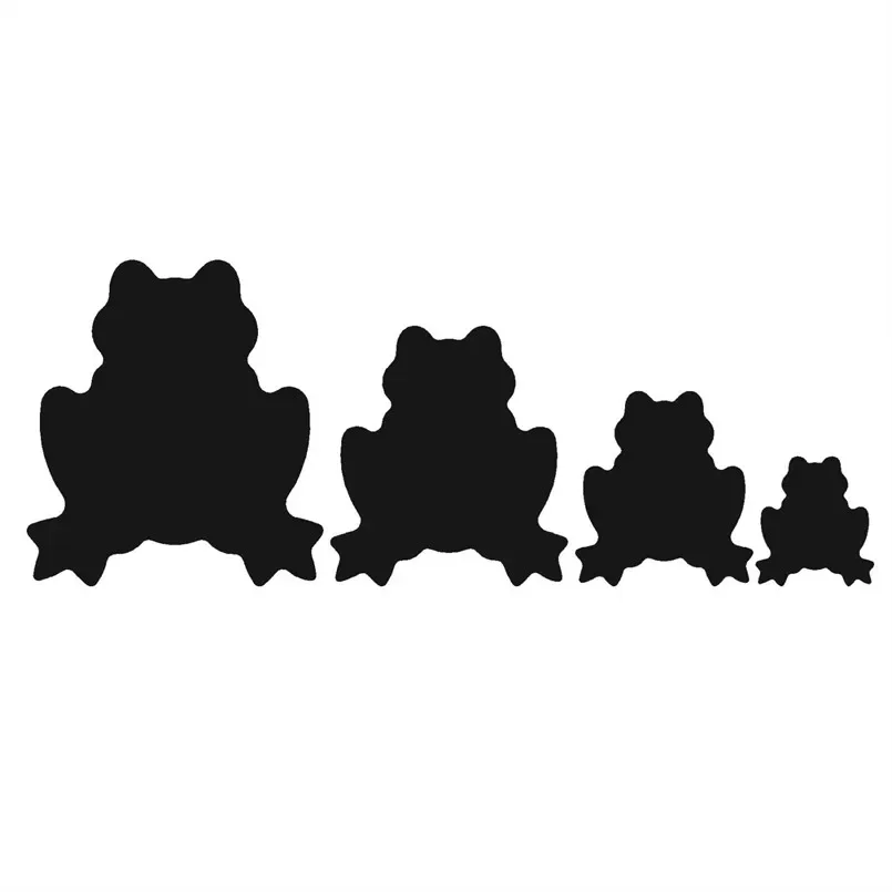 Four Specifications Cartoon Animals Big Frog,Plastic Mold,Cake Fondant Tools,Cookie Sushi And Fruits Cutters