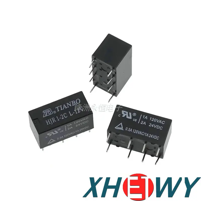Relay HJR1-2C-L-12V/05V/24V/09V HJR1-2C-L-5V HJR1-2C-L-9V HJR1-2C-L-12V HJR1-2C-L-24V HJR1-2C-L HJR1-2C replaces G5V-2-12VDC