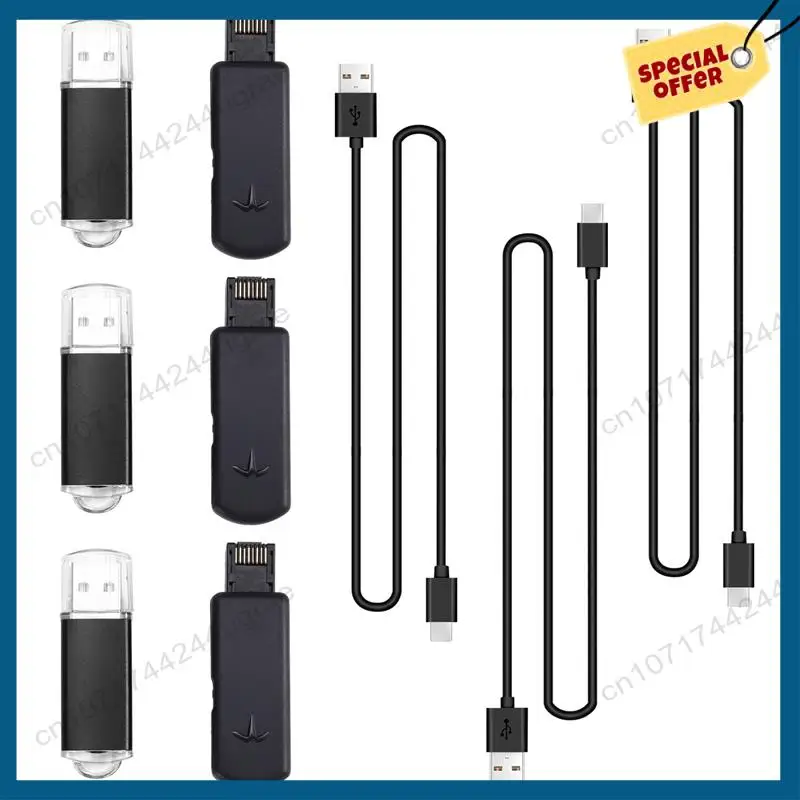 -A15I 9 Sets Usb Adapter Dongle JB System One-Key Tool Mod Kit For PS4 Game Console 9.0/11.0 Version Adapter