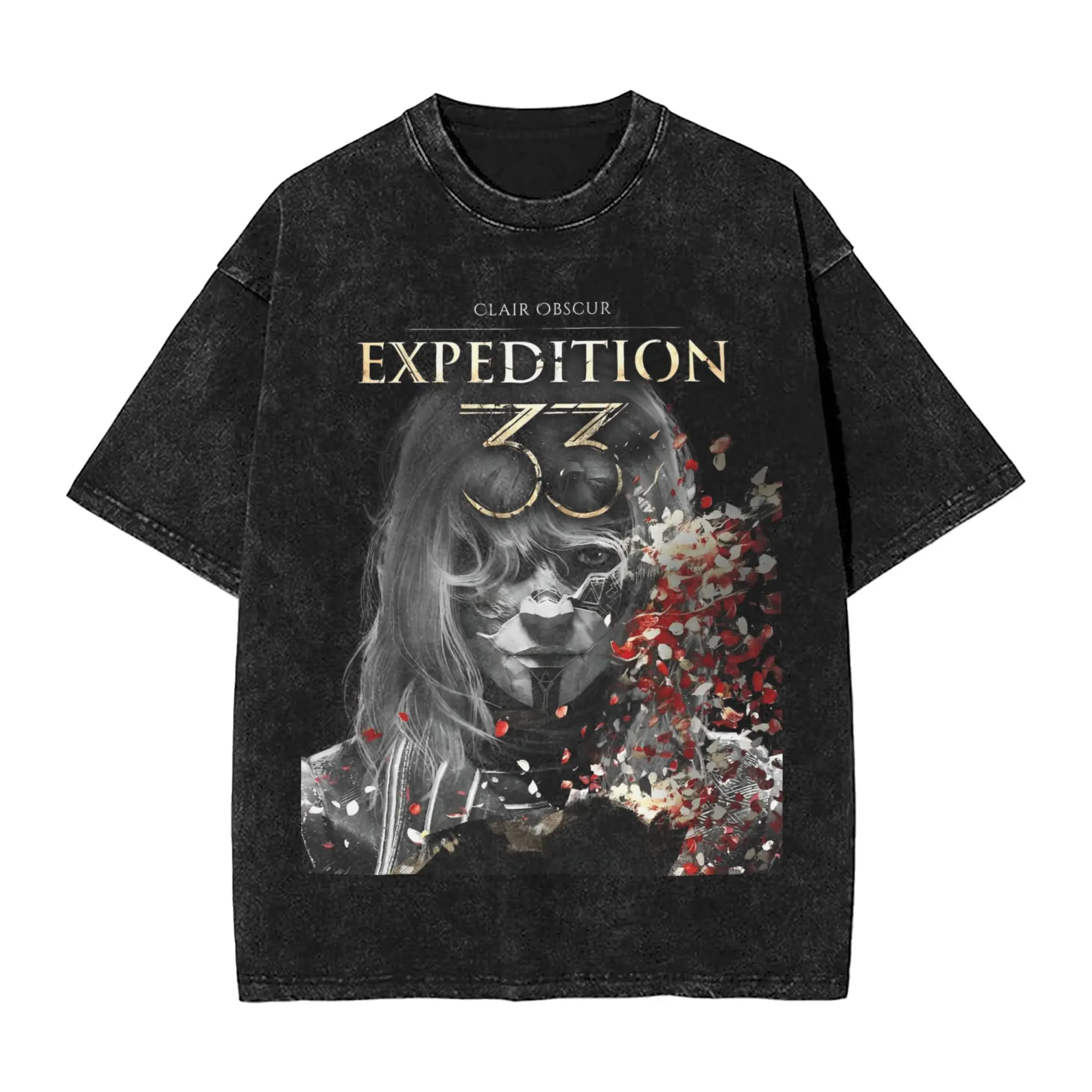 

Men Clair Obscur Expedition 33 T-Shirts Game Top Tees Summer Basic Short Sleeve T-Shirt O Neck Novelty Casual Tee Shirt