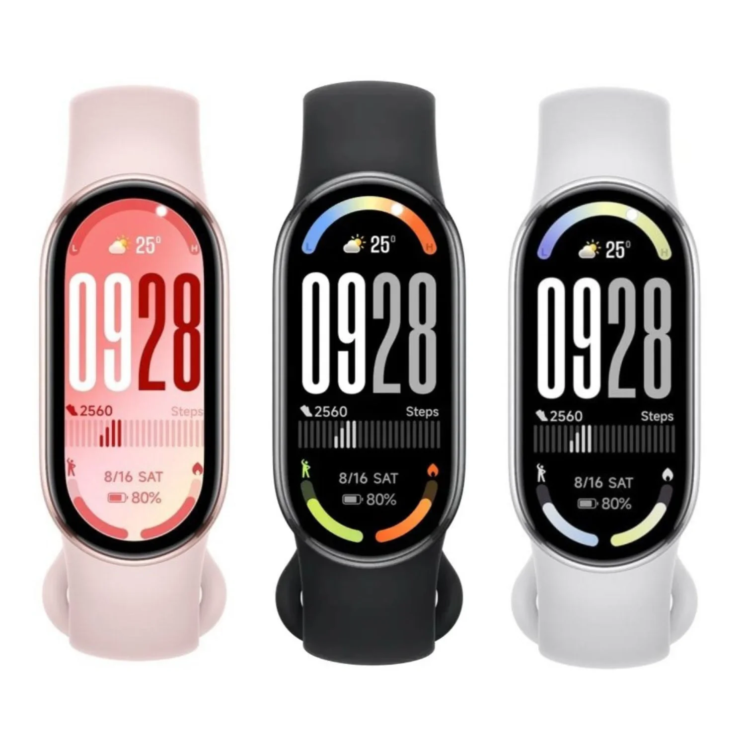 Xiaomi Smartband Smart Band 10, Pulsera de Actividad, Pantalla AMOLED de 1,72”, Carga Rápida, 150+ Modos Deportivos, Monitorización de Salud y Sueño, HyperOS 2.0, Impermeable 5ATM, Brújula, 233mAh, Colores: Negro, Plata o Rosa