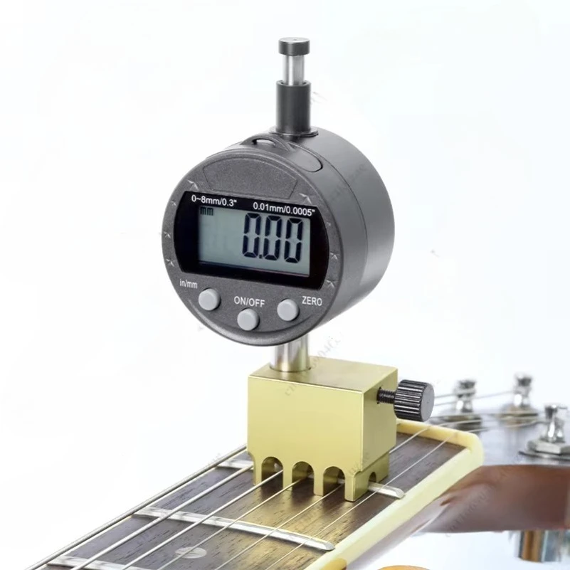 Digital Display String Pitch Ruler, Folk & Bakelite Guitar Height Gauge, Manual Piano Maintenance Tool