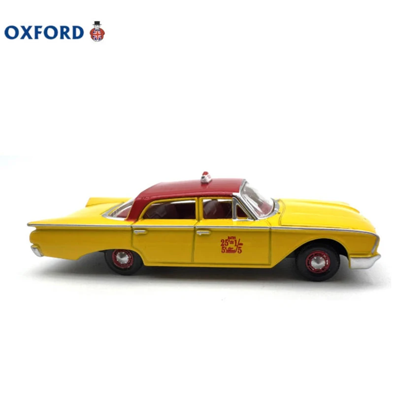 OXFORD Diecast 1: 87 escala Fairline Taxi coche en miniatura de aleación colección exhibición juguete adornos regalos