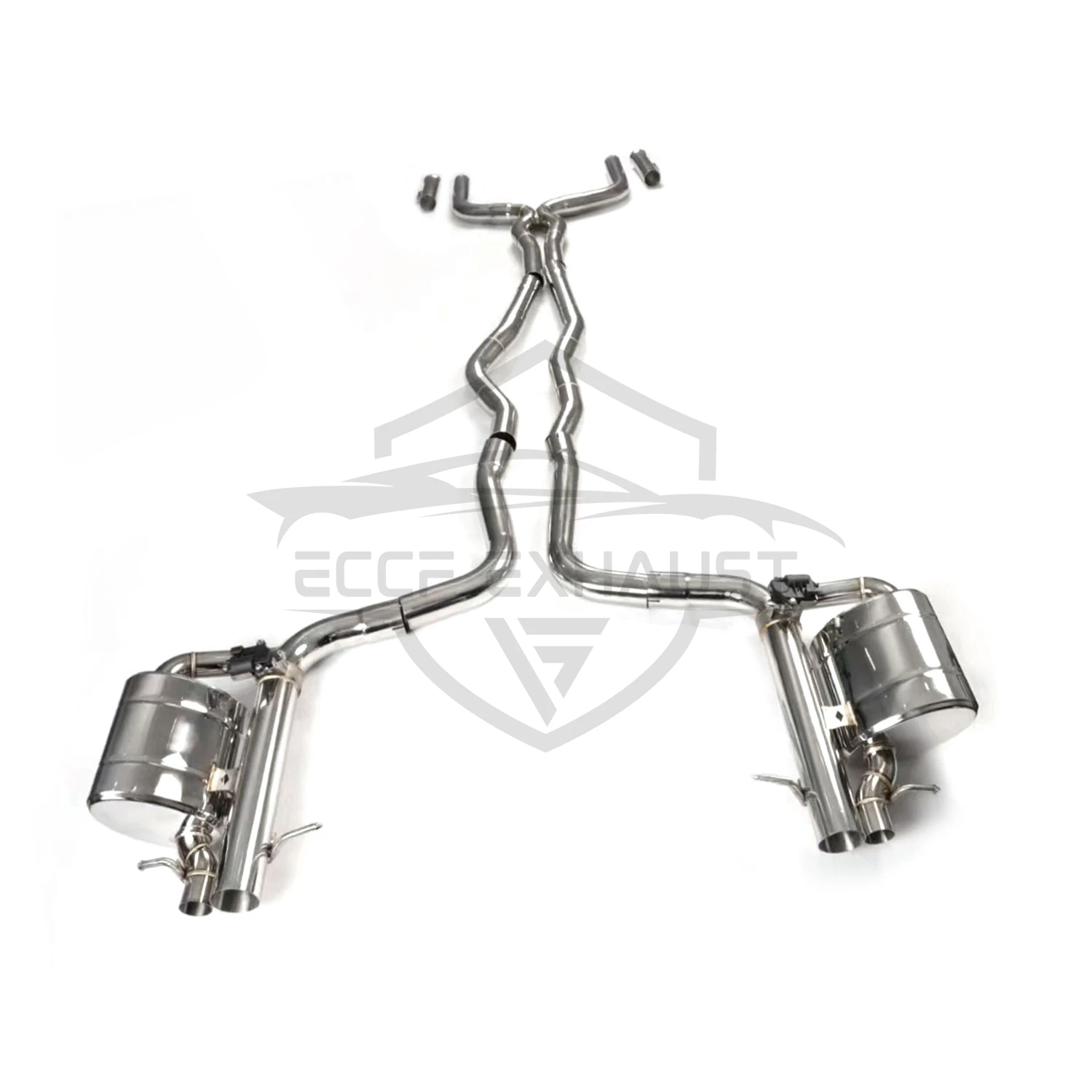 

Sporty Aggressive Exhaust Sound Valved Catback Exhaust For Mercedes C63 C63S W205 Performance Upgrade Easy Installation