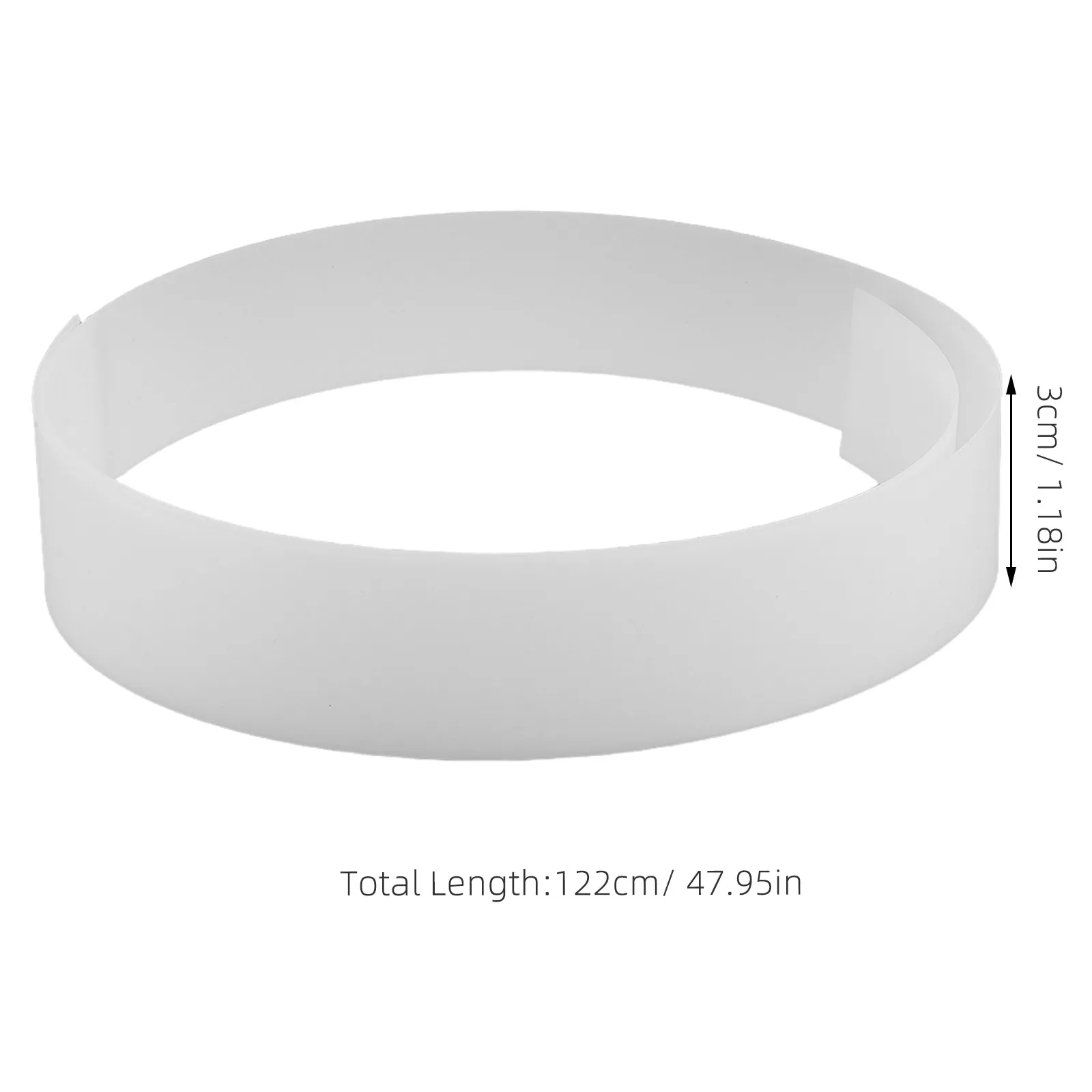 LED Light Diffuser Panel White Acrylic 1Mm Thick 1220x30mm Bendable Sheet Soft Light Distribution for Cabinet Ceiling Wardrobe view 5