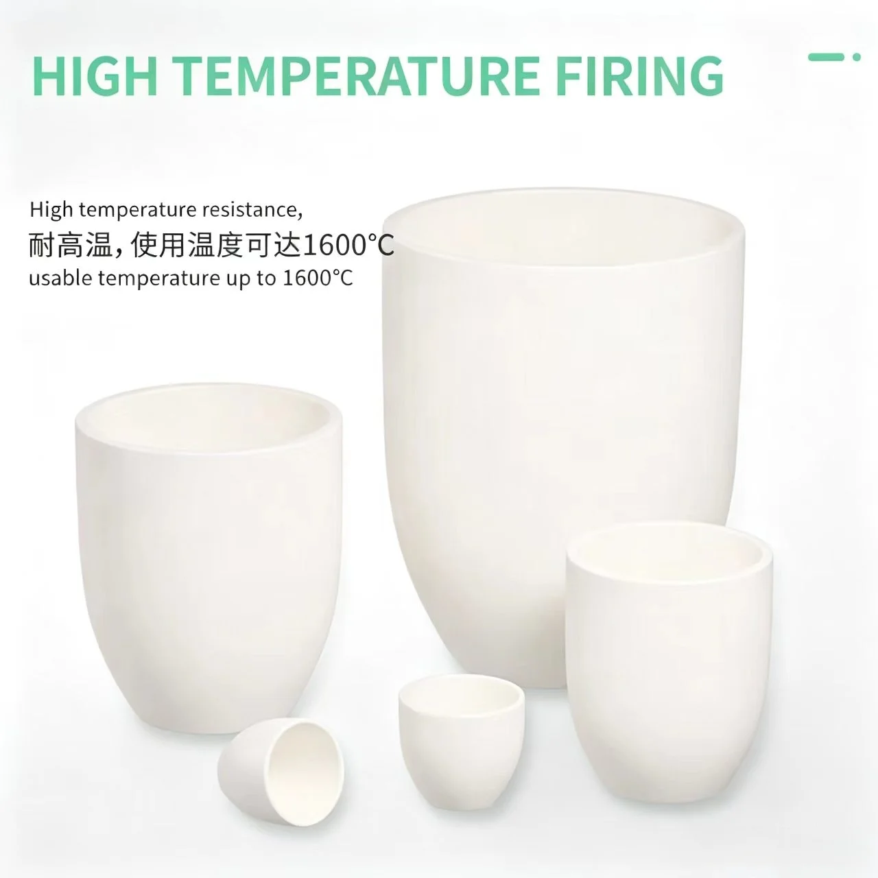 99% High Purity Alumina Crucible Arc-Shaped Corundum for Lab High-Temperature Experiment
