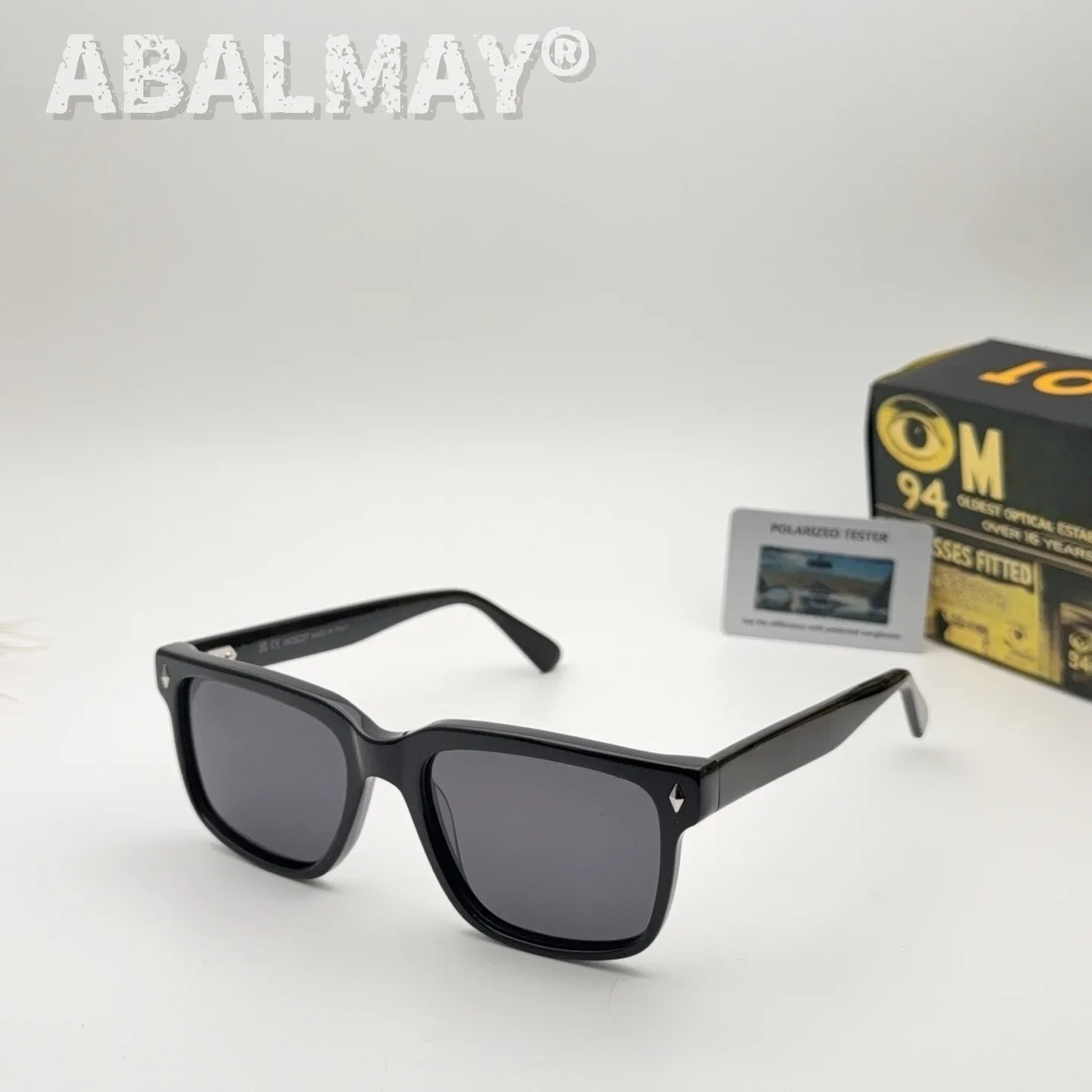 نظارات شمسية مستقطبة عالية الجودة للرجال والنساء XB8019 مقاس 52-18 نظارات شمسية كلاسيكية عصرية فاخرة من خلات UV400