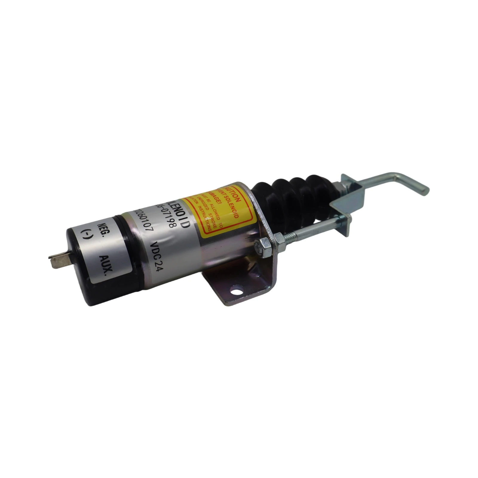 24V Fuel Shutoff Solenoid 36607197 36607198 For Lister Petter