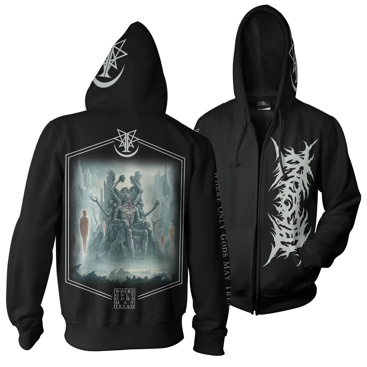 Mens Hoodies SLAM DEATHCORE INGESTED Hoody Tops Heavy Metal with Hooded Vintage Hip Hop Streetwear Hoodie Oversized Sweatshirts