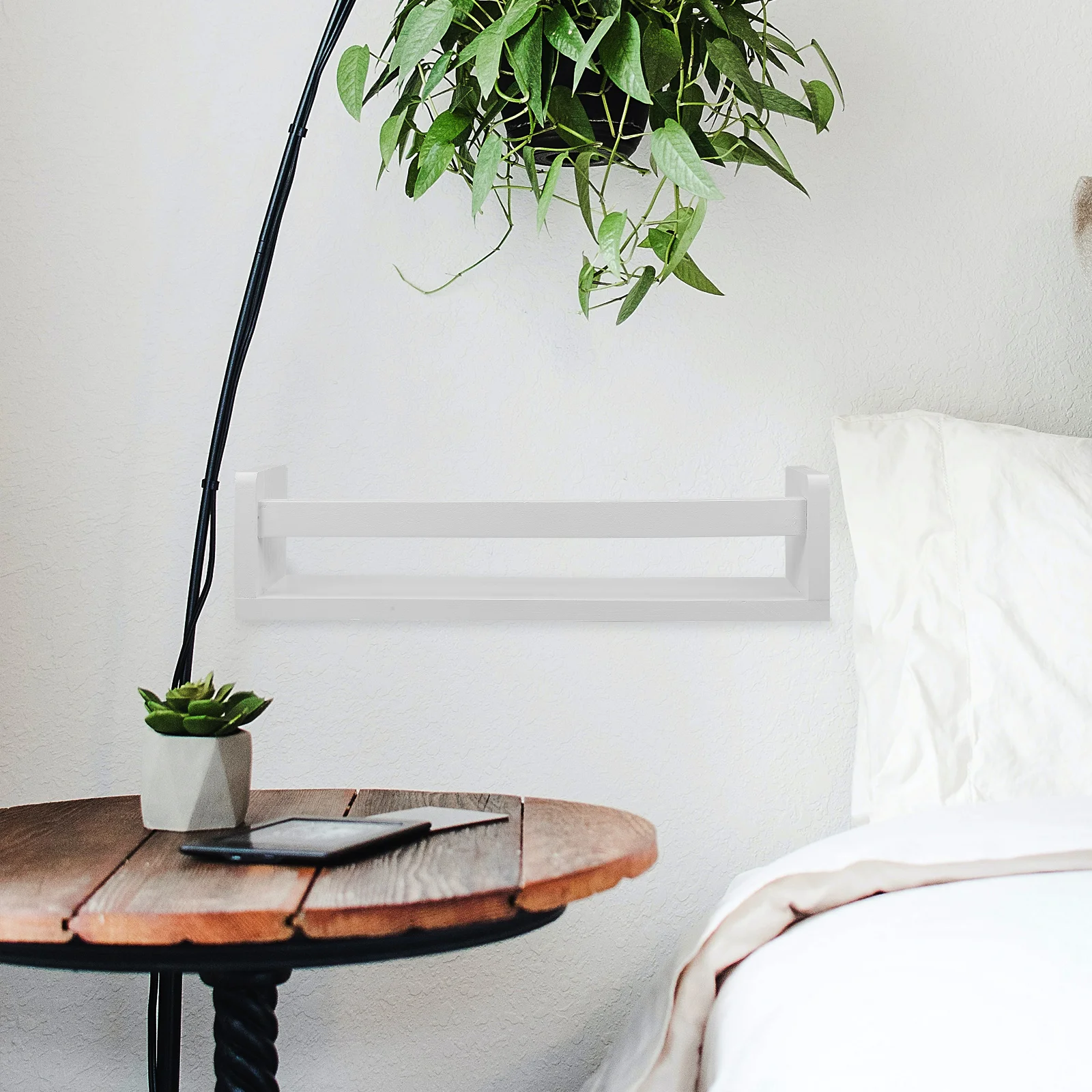 

Wall-Mounted Spice Rack Organizer 6-Tier Storage Shelf For Kitchen Bathroom Bedroom Balcony Hanging Organizer