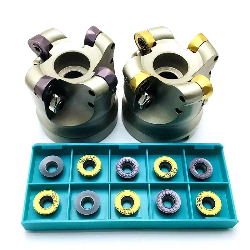 EMRW 6R 50 22 EMRW 6R 63 face milling cutter indexable milling tool holder CNC lathe machine tool for RPMT1204 turning inserts view 3