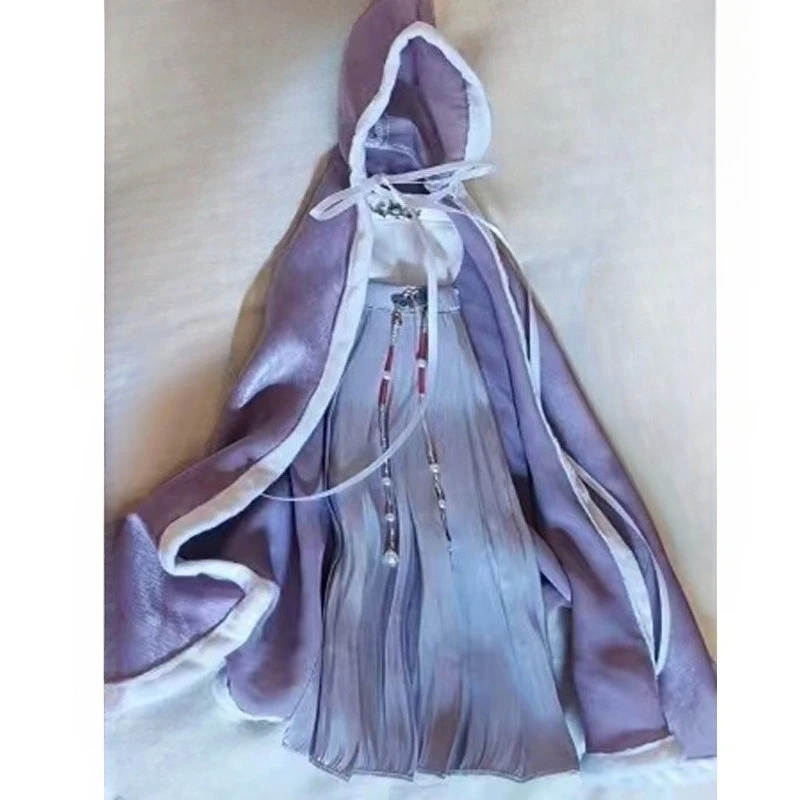 

1/6 Doll's Clothes Suit for 30cm Female Bjd Doll Ancient Hanfu Clothing Dress Up Girl Toy Doll Accessories, No Doll